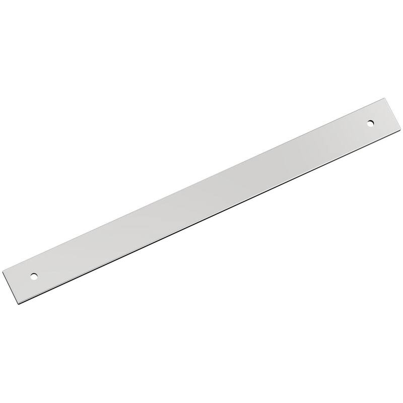 Amerock BP37767 Ladera 11-7/16" Backplate for 10-1/16" Center to - Polished Chrome