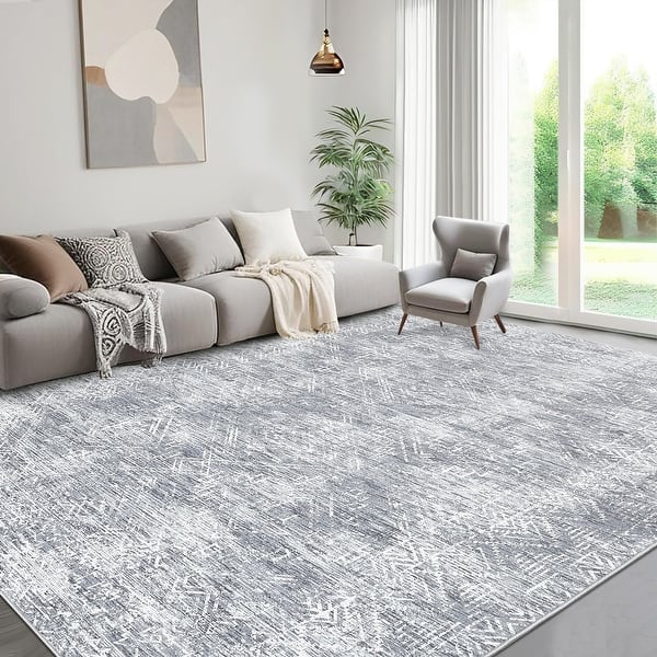 Area Rug - 9'x12' - Gray