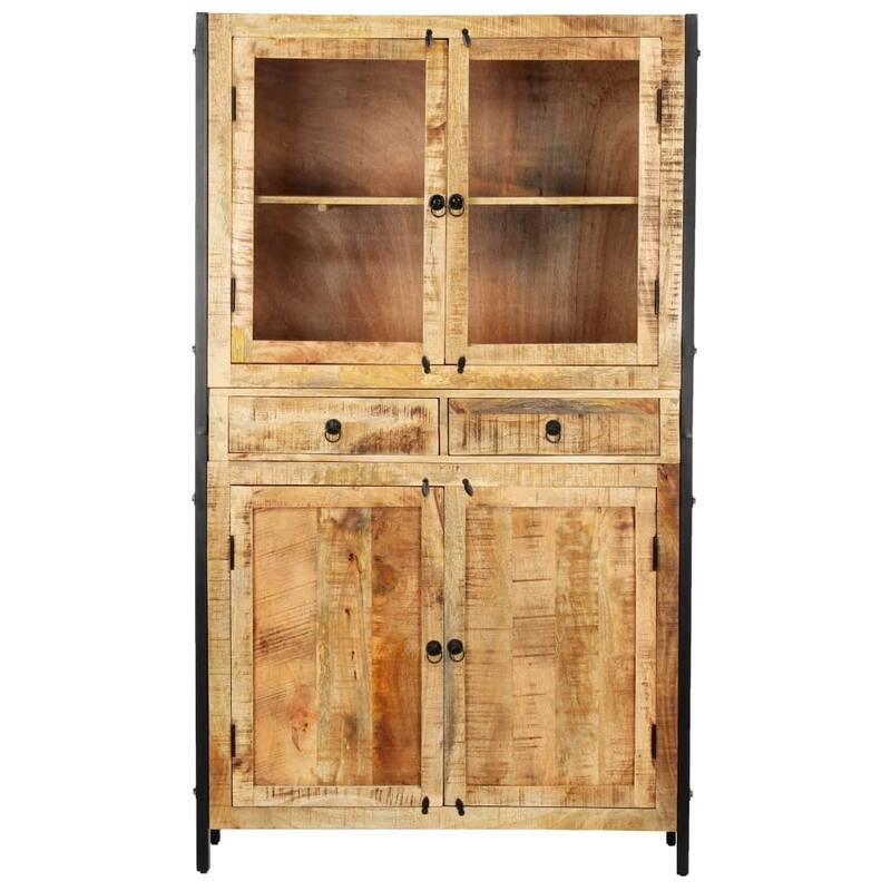vidaXL Cabinet Sideboard Unit Cupboard Side Cabinet for Living Room Solid Wood