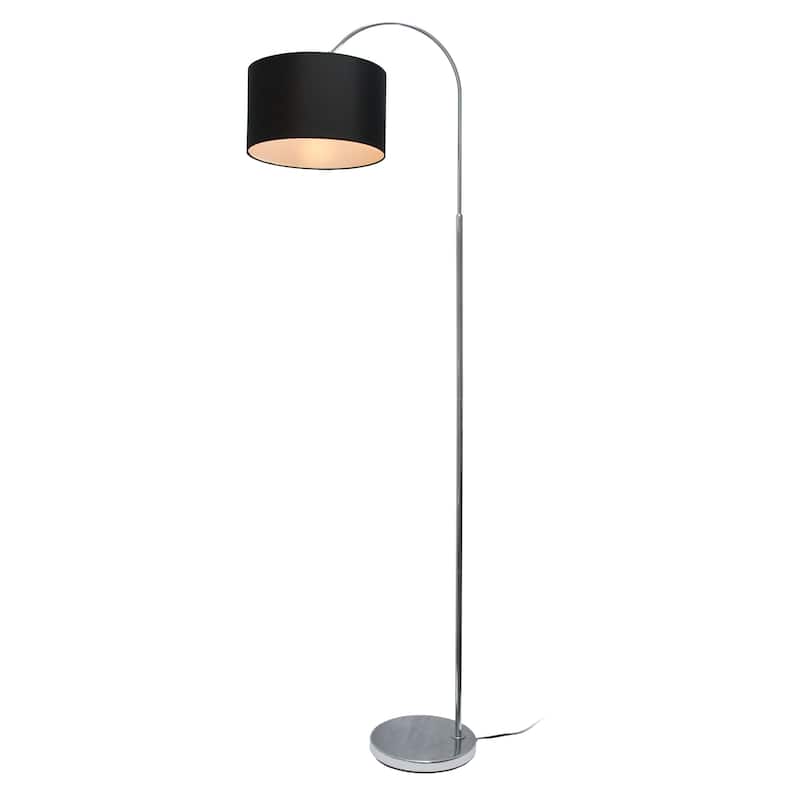Arched Brushed Nickel Floor Lamp