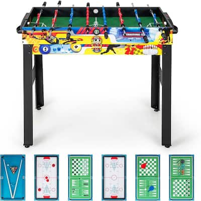 12-in-1 Multi Game Table Combo Game Table w/Combination Game Set