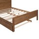preview thumbnail 22 of 20, Wooden Platform Bedframe w/ Storage Headboard & Twin Size Trundle -Full