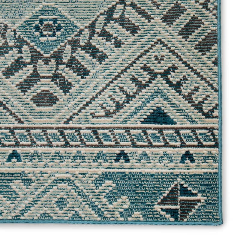 Kamalian Indoor/ Outdoor Tribal Polypropylene Area Rug by Havenside Home