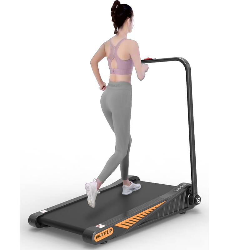 2.0HP 240LBS Under Desk LCD Mini Treadmill 15percent Incline - Black