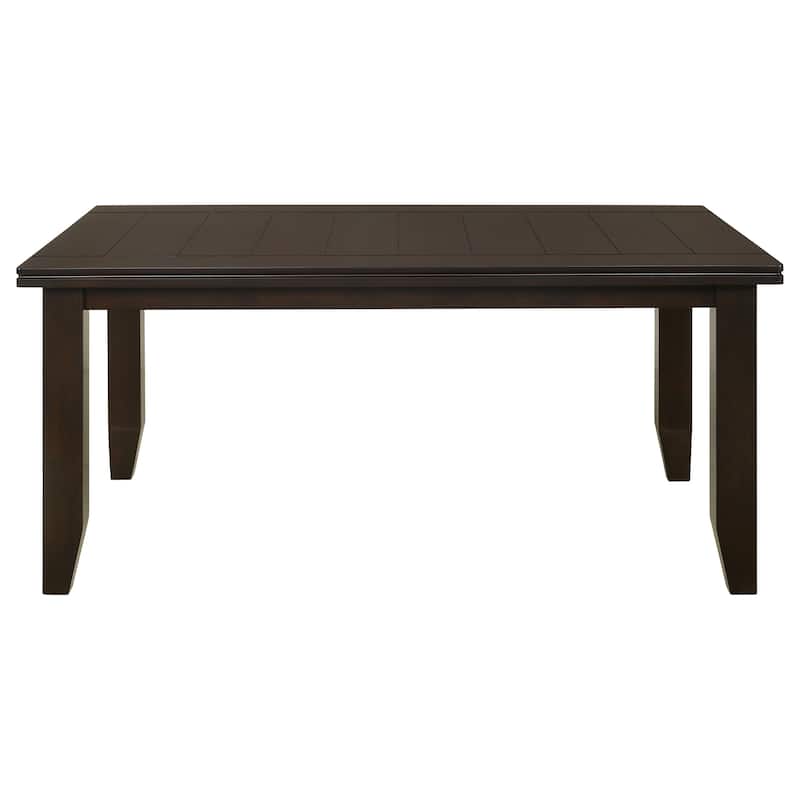 Dalila Rectangular Wood Frame Dining Table Set