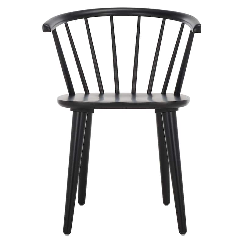 SAFAVIEH Home Blanchard 18-inch Curved Spindle Side Chair [SET of 2] - 21"W x 21"D x 30"H