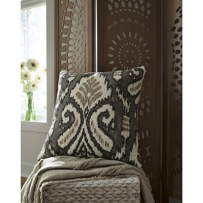 Signature Design by Ashley Kaidney Gray Pillow