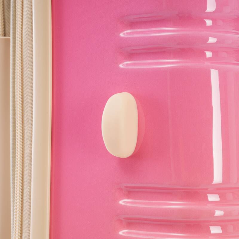 3-Piece, 20, 24, 28-Inch Modern Luggage Sets, Gradient Expandable Luggage with TSA Lock, for Boarding Travel, Multicolor Pink