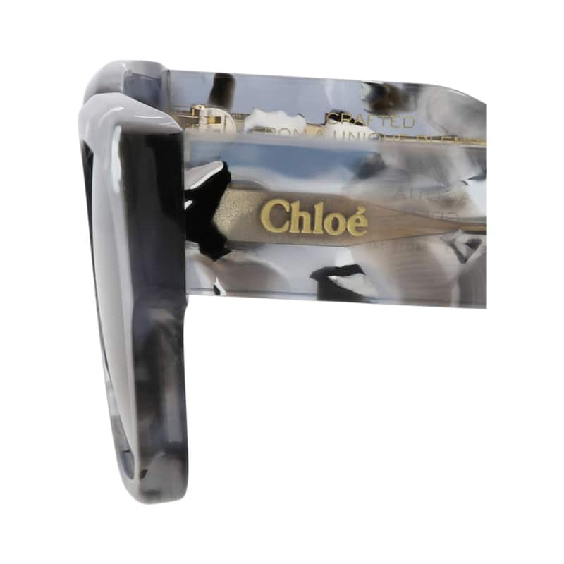 Chloé Square-Frame Recycled Acetate Sunglasses