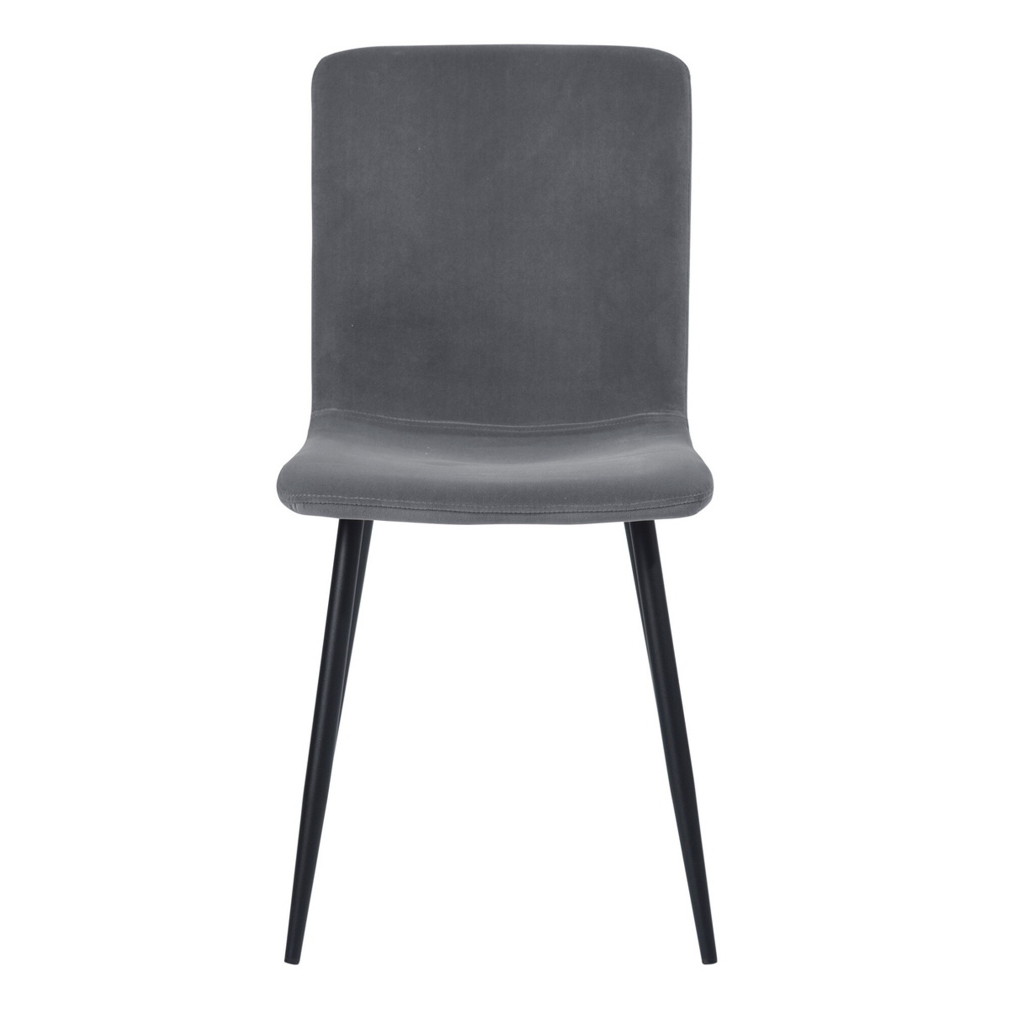 Furniture R Set of 2 Modern Dining Chairs Side Chair Mid-Back Velvet Upholstery Table Chair for Living Room Dining Room Rose
