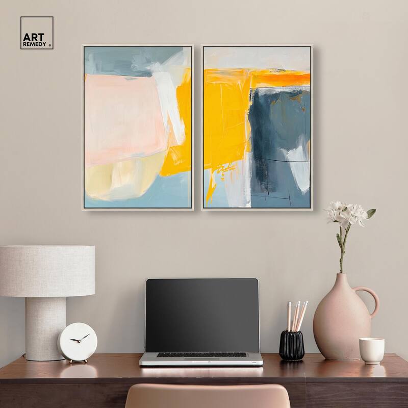 Skyward Radiance II Canvas Set of 2 by Art Remedy