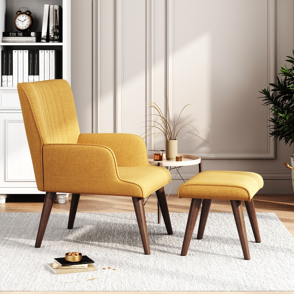 Yellow shop striped chair