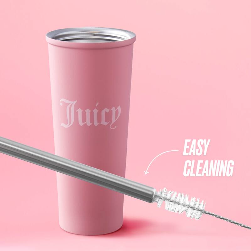 Juicy Couture Hydration Stainless Steel Couture Cup 6-Piece Set