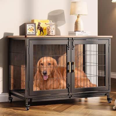 Heavy Duty Dog Crate Kennel Furniture
