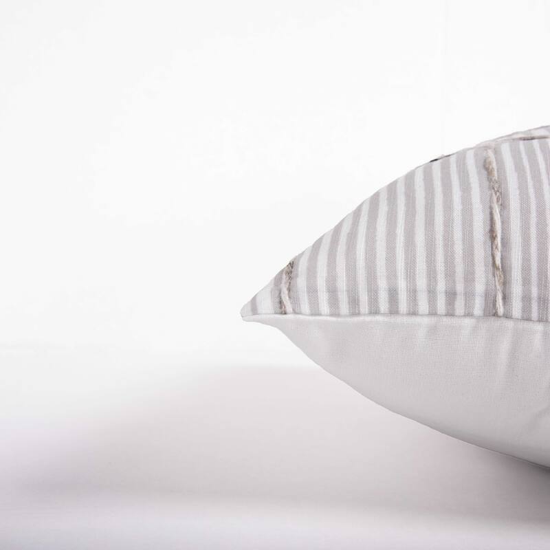 Rizzy Collection Modern Stripe Throw Pillow