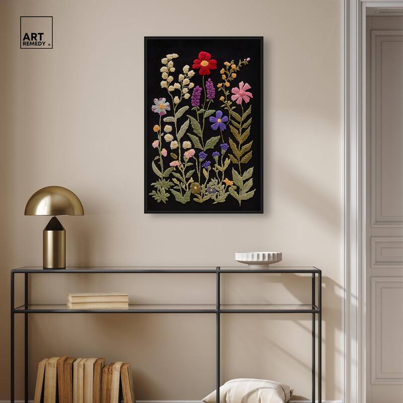 Fiber Flora on Fathomless Canvas by Art Remedy