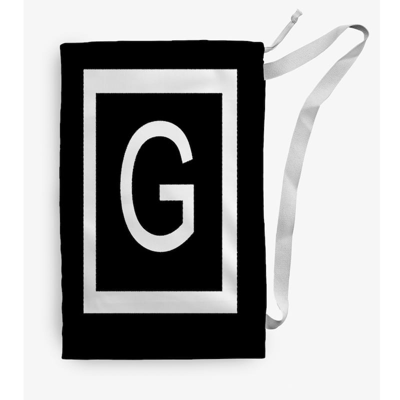Modern Monogram Laundry Bag - 18" x 29"