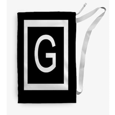 Modern Monogram Laundry Bag - 28" x 36"