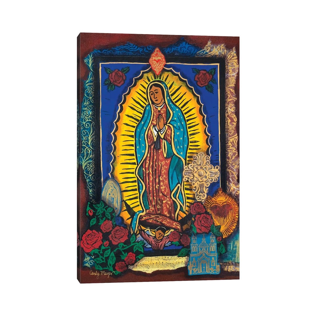 iCanvas "Guadalupe Collage" by Candy Mayer Canvas Print