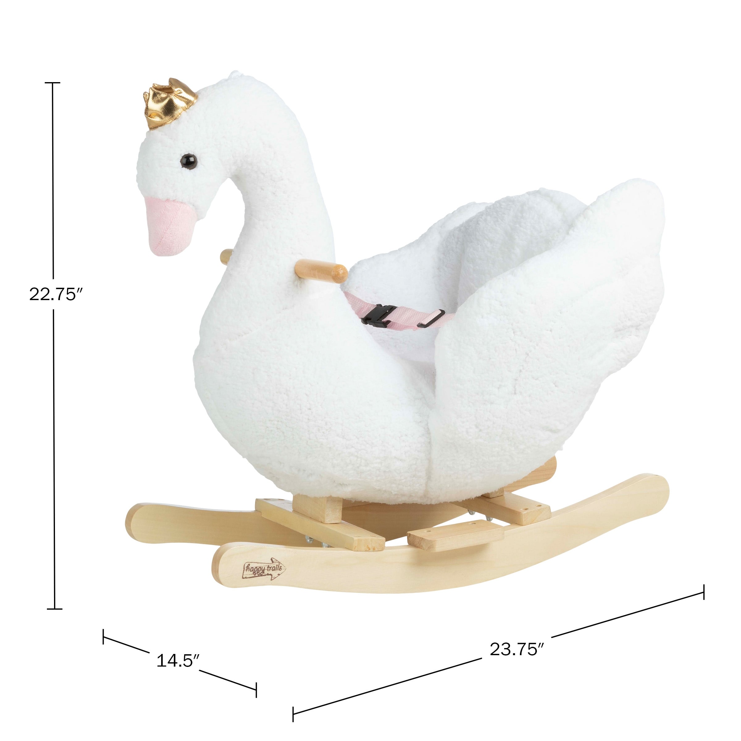 Happy trails rocking horse deals