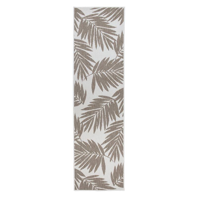 World Rug Gallery Floral Nature Inspired Indoor/Outdoor Area Rug