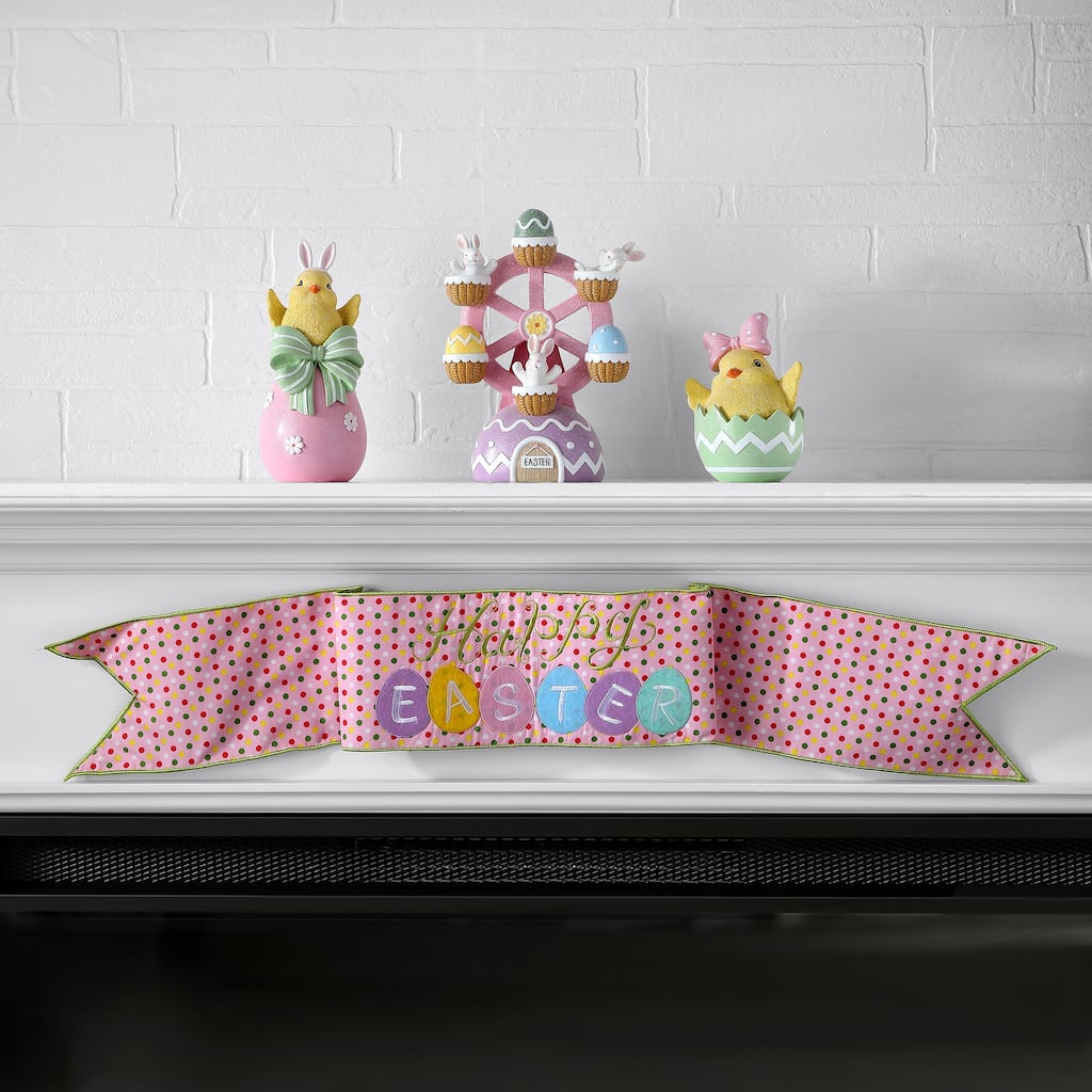 6"X44" "Happy Easter" Egg Banner