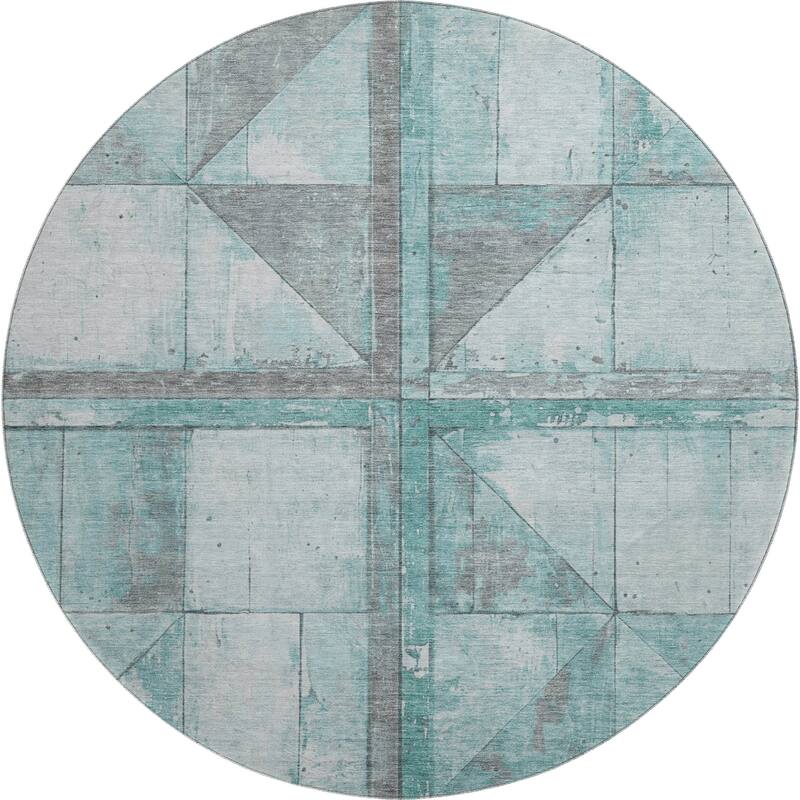 Premium Washable Super Soft Contemporary Geo Mayfield Rug