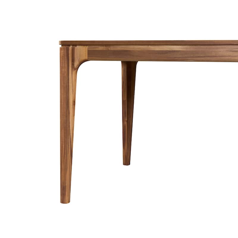 NPD Furniture Hereford 78" Acacia Wood Dining Table