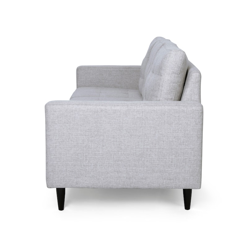 Adderbury Contemporary 3-seat Tufted Fabric Sofa by Christopher Knight Home