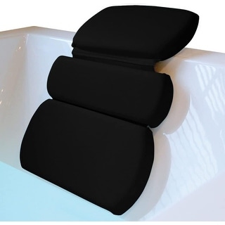 Bathtub Pillows for Neck Head and Back Support, Strong Suction ...