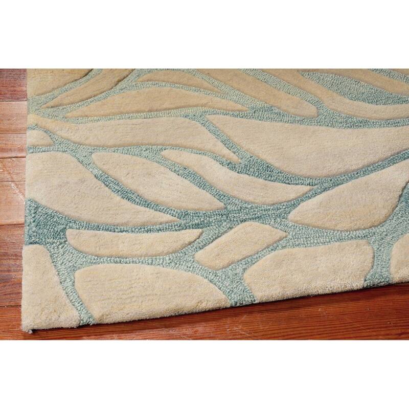 Capel Abstract Modern Stain Resistant Area Rug By HomeRoots