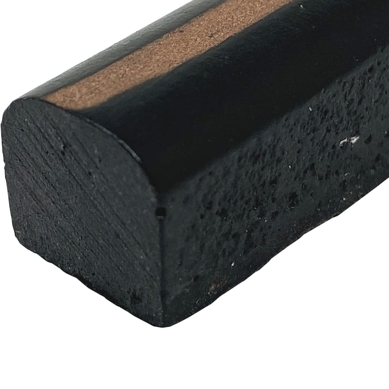 0.5 inch x 8 inch Matte Metallic Listello Wall Tile Trim