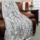 preview thumbnail 5 of 11, Kathy Ireland Flannel Fleece Blanket Isabelle - Twin