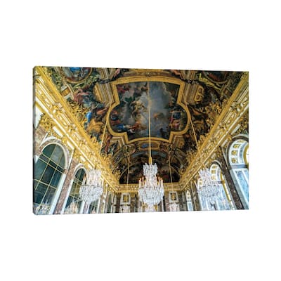 iCanvas "Palace of Versailles, Hall of Mirrors " by Susanne Kremer Canvas Print