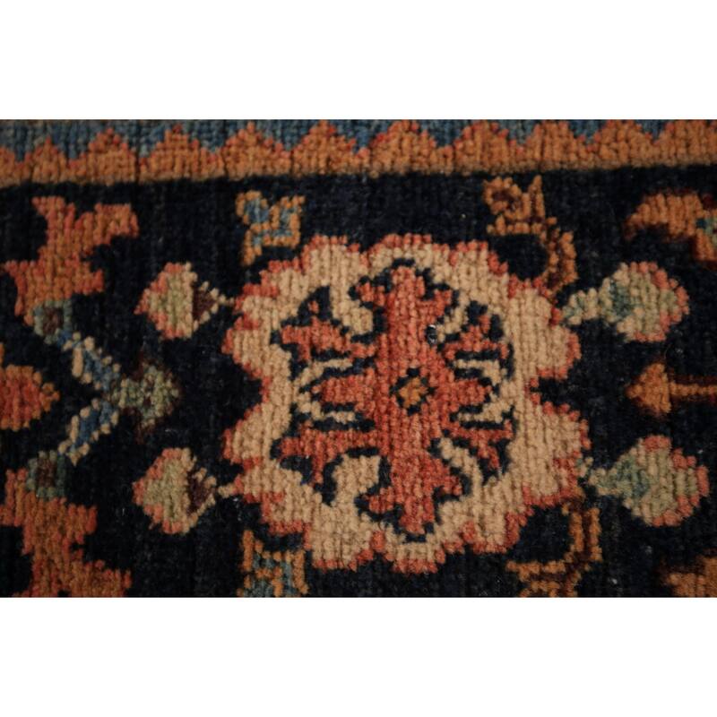 Vegetable Dye Sultanabad Oriental Area Rug Handmade Wool Carpet - 8'3" x 9'7"