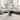 Quap Contemporary White and Grey 47-inch Glass Top Coffee Table by Furniture of America