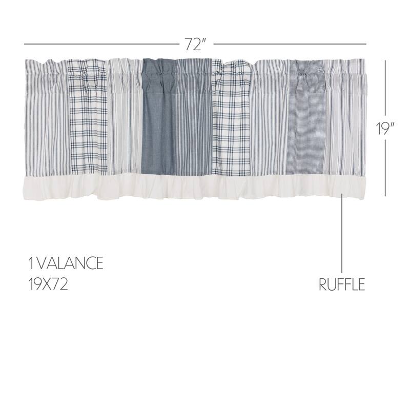 Sawyer Mill Patchwork Valance