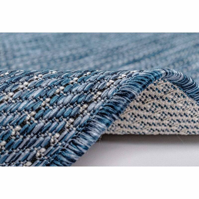 Liora Manne Carmel Textured Striped Indoor/ Outdoor Area Rug