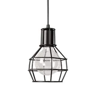 Priscilla Adjustable Height 1-light Edison Pendant