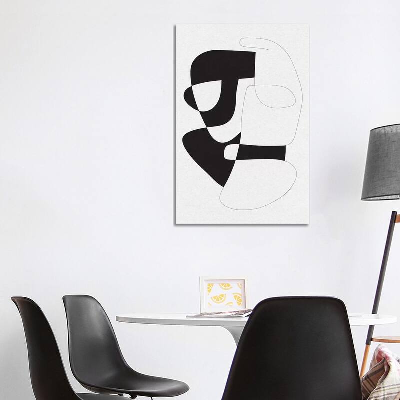 iCanvas "Graphical III" by Design Fabrikken Canvas Print - 40x26x1.5