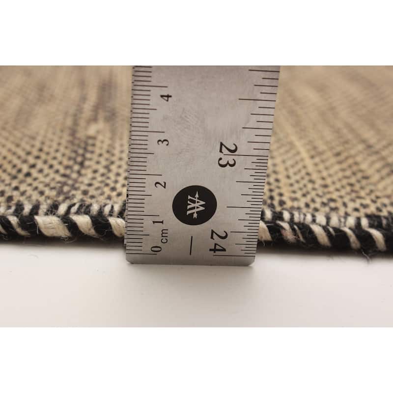Ankara FW Black Kilim 5'10" x 7'10" - 5'10 x 7'10
