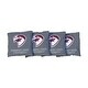 preview thumbnail 1 of 1, Fairmont State Red Cornhole Bags All-Weather Resin Filled