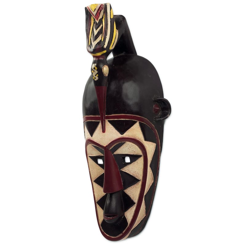 Novica Handmade Senufo Order African Wood Mask