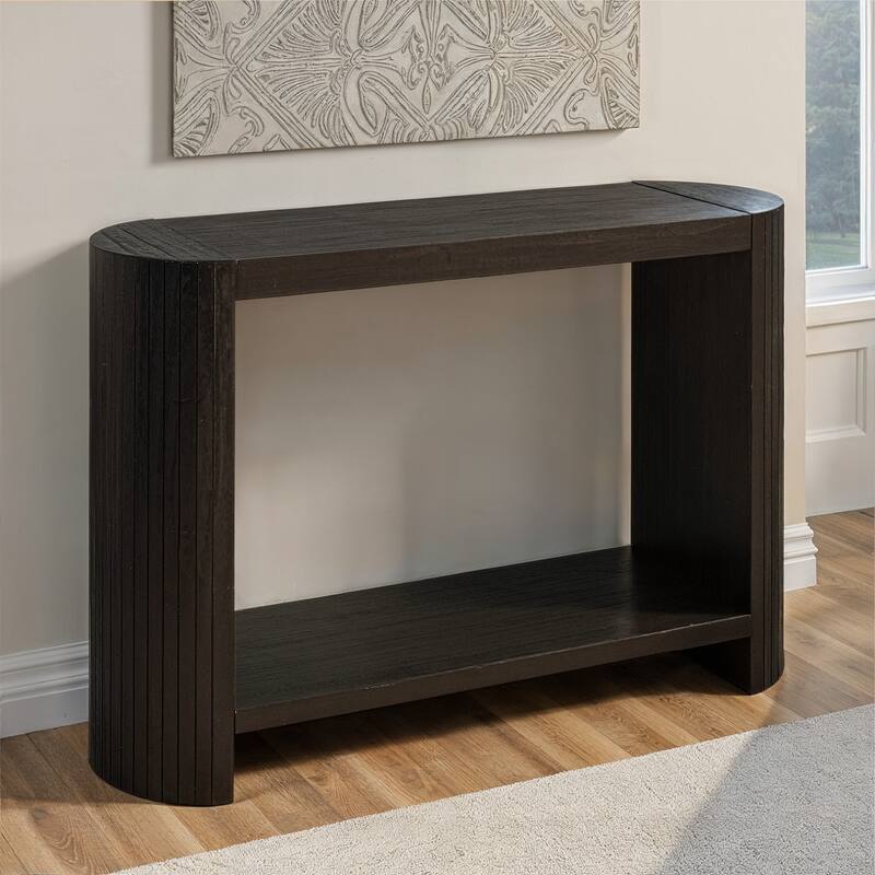 Leander Console Table - Black