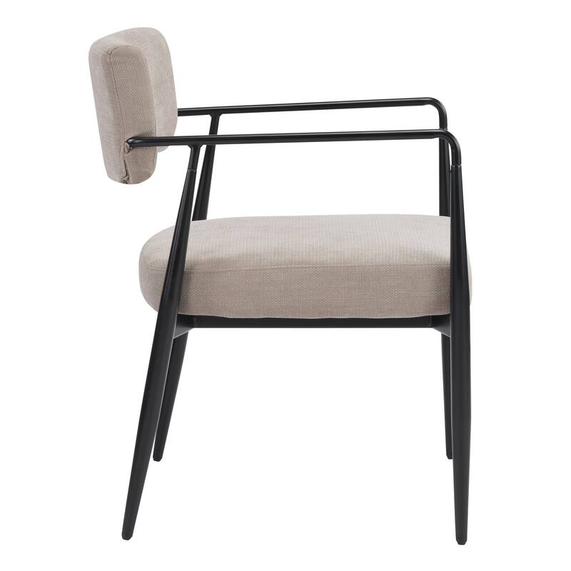 Christopher Knight Home - Alice Metal Dining Arm Chair Set of 2