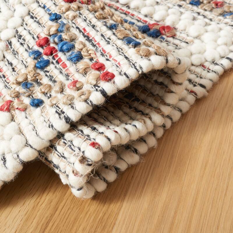 SAFAVIEH Handmade Natura Narine Boho Jute & Wool Braided