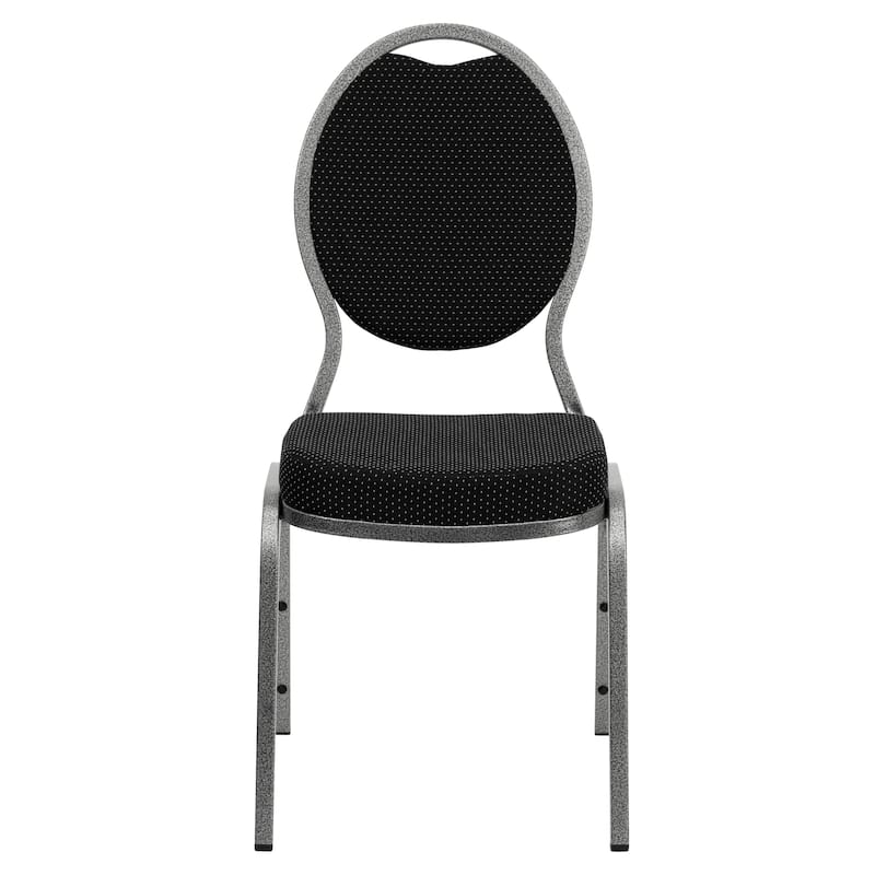 4 Pack Teardrop Back Stacking Banquet Chair