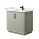Option Light Green / White Quartz Top / Matte Black