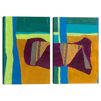 Tapestry 1 & 2 by Dan Houston Canvas Art Prints