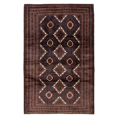 Teimani Navy Rug 3'11" x 6'6" - 3'11 x 6'6